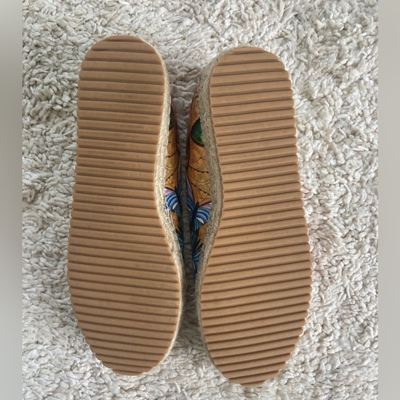 ARTISAN LEATHER ESPADRILLE LOAFER Size 8 New - Picture 9 of 12